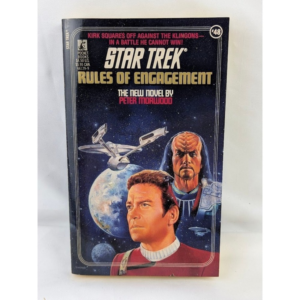 Pocket Books Star Trek Paperback Rules of Engagement Sci-Fi #48